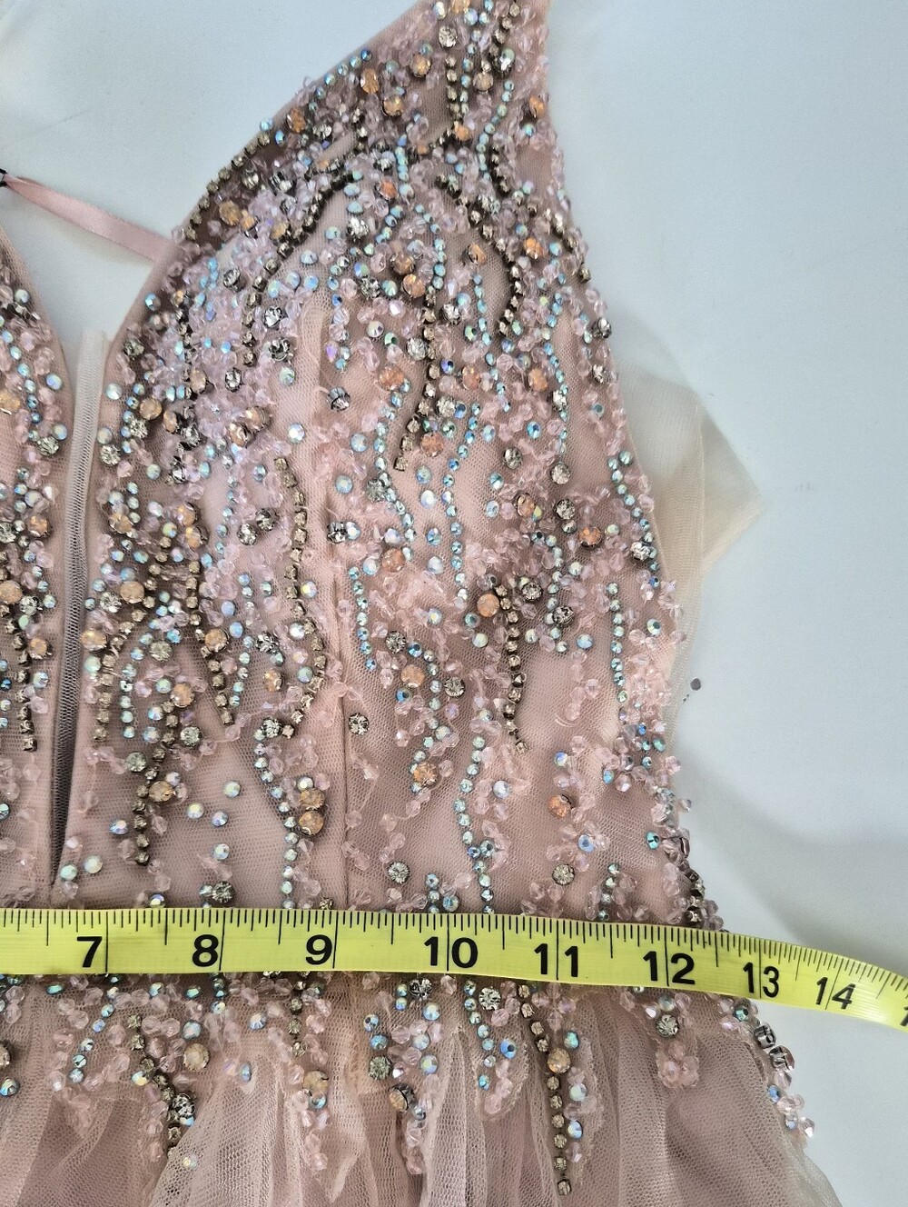 AG Studio Elegant Spaghetti Embellished Dress Dress Size Small - Picture 14 of 16